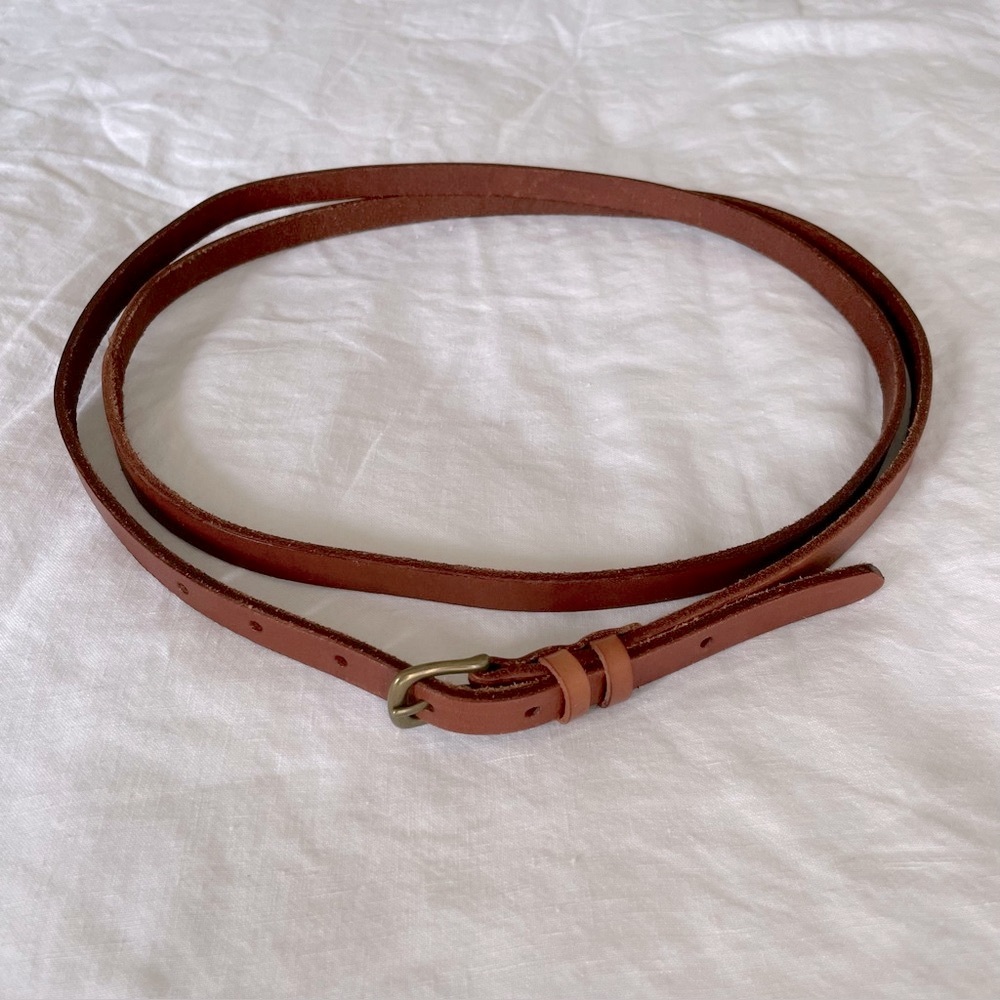 Ralph Lauren Vintage Rugby belt wrap style Size XS/S/M Saddle brown